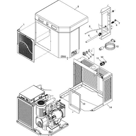 Follett Assy, Docking, A/W 00130658